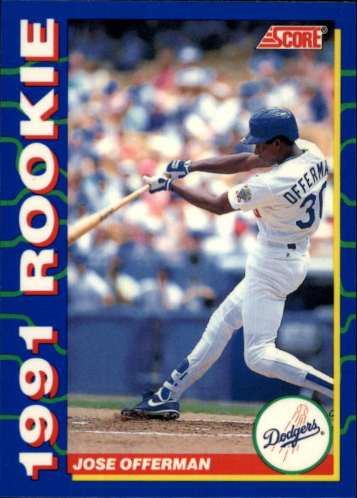 1991 Score Rookies #26 Jose Offerman