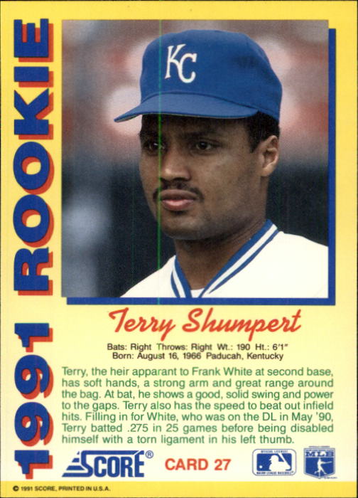 1991 Score Rookies Baseball (Pick Card From List) C126 09-22 - Picture 55 of 81