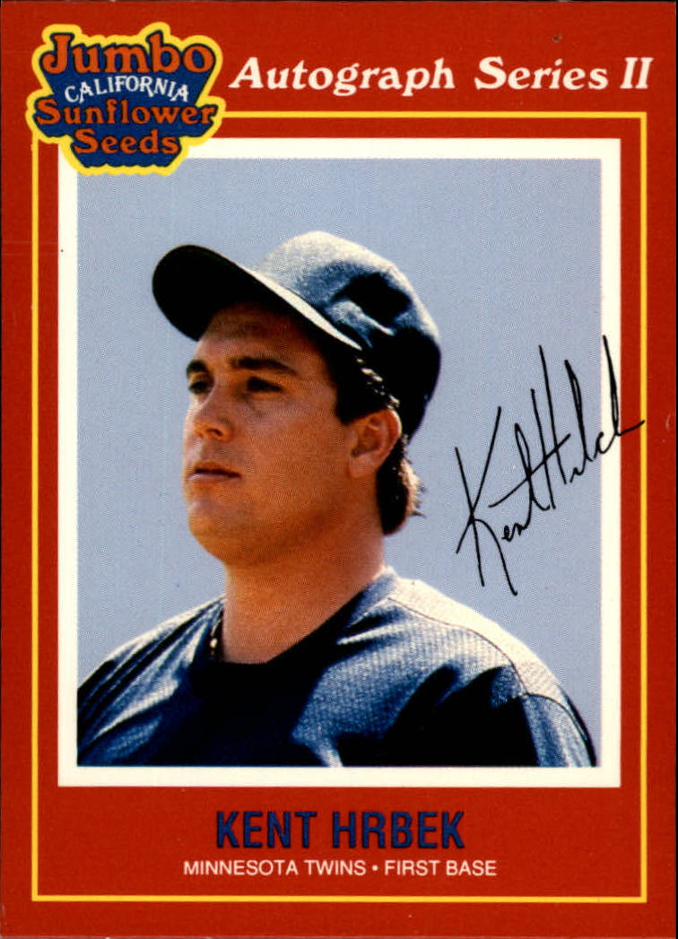 Autographed Kent Hrbek Poster