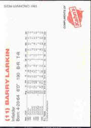 B6485- 1991 Reds Kahn's Cincinnati BB Cards 00-57 -You Pick- 15+ FREE US SHIP - Picture 11 of 57