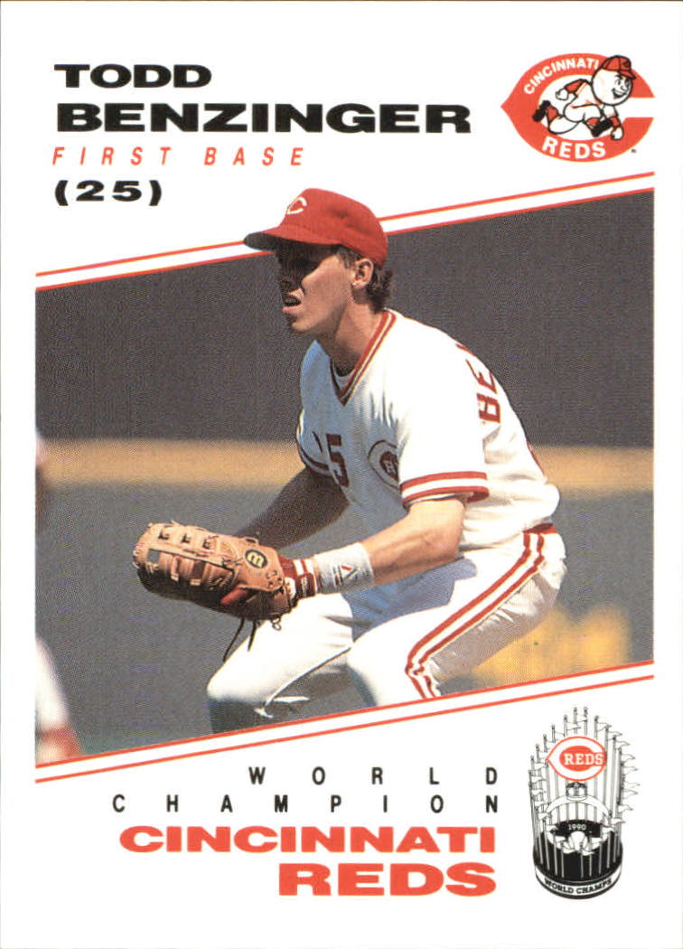 B6485- 1991 Reds Kahn's Cincinnati BB Cards 00-57 -You Pick- 15+ FREE US SHIP - Picture 24 of 57