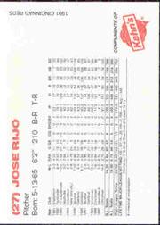 B6485- 1991 Reds Kahn's Cincinnati BB Cards 00-57 -You Pick- 15+ FREE US SHIP - Picture 27 of 57