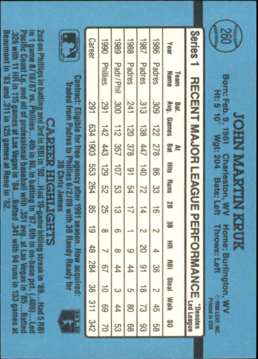 B2608- 1991 Donruss Baseball Karten 249-497 + Rookies -du Pick- 15 + Kostenlose - Bild 25 von 491
