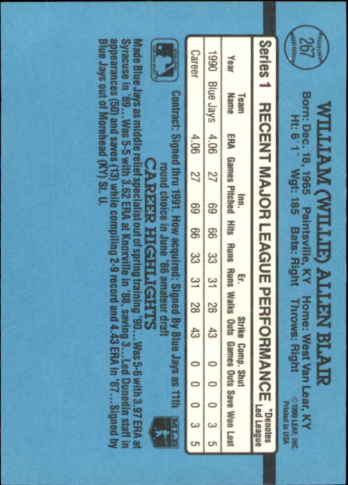 B2608- 1991 Donruss Baseball Karten 249-497 + Rookies -du Pick- 15 + Kostenlose - Bild 39 von 491