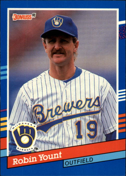 Donruss Robin Yount Baseball Trading Cards