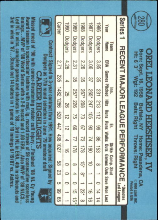 B2608- 1991 Donruss Baseball Karten 249-497 + Rookies -du Pick- 15 + Kostenlose - Bild 65 von 491