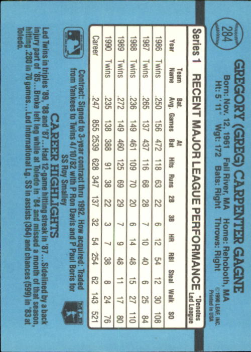 B2608- 1991 Donruss Baseball Karten 249-497 + Rookies -du Pick- 15 + Kostenlose - Bild 73 von 491