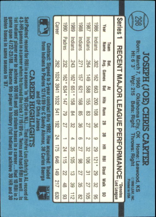 B2608- 1991 Donruss Baseball Karten 249-497 + Rookies -du Pick- 15 + Kostenlose - Bild 101 von 491