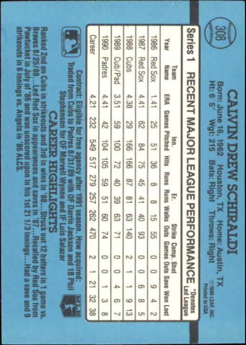 B2608- 1991 Donruss Baseball Karten 249-497 + Rookies -du Pick- 15 + Kostenlose - Bild 121 von 491