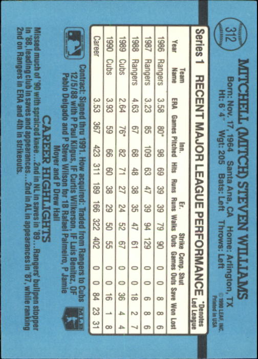 B2608- 1991 Donruss Baseball Karten 249-497 + Rookies -du Pick- 15 + Kostenlose - Bild 129 von 491
