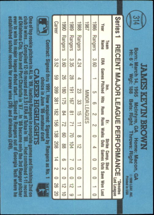 B2608- 1991 Donruss Baseball Karten 249-497 + Rookies -du Pick- 15 + Kostenlose - Bild 133 von 491
