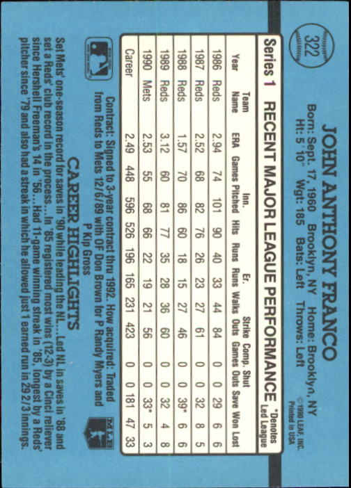 B2608- 1991 Donruss Baseball Karten 249-497 + Rookies -du Pick- 15 + Kostenlose - Bild 149 von 491