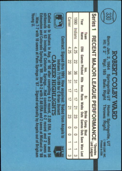 B2608- 1991 Donruss Baseball Karten 249-497 + Rookies -du Pick- 15 + Kostenlose - Bild 165 von 491