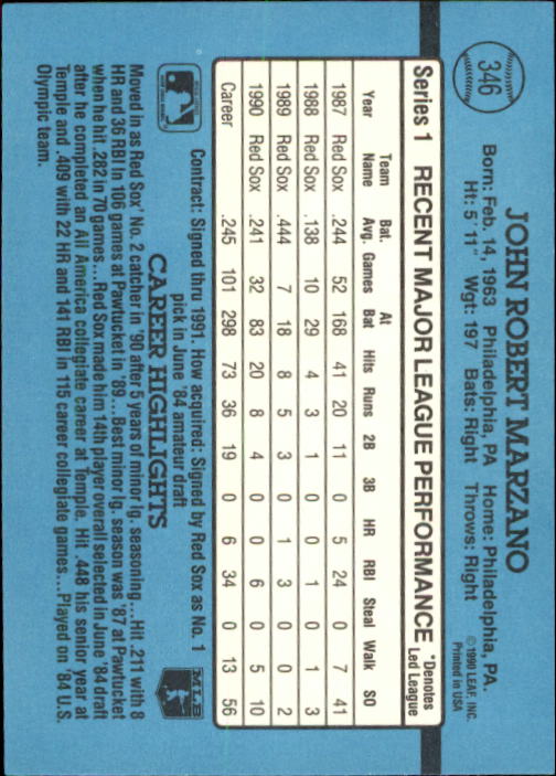 B2608- 1991 Donruss Baseball Karten 249-497 + Rookies -du Pick- 15 + Kostenlose - Bild 197 von 491