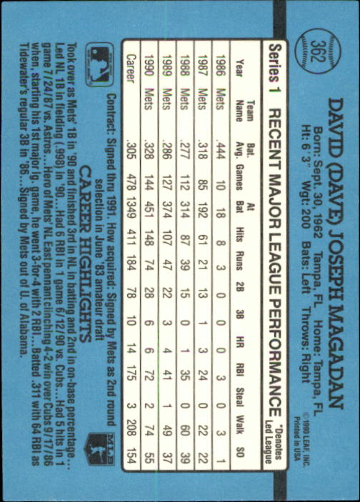 B2608- 1991 Donruss Baseball Karten 249-497 + Rookies -du Pick- 15 + Kostenlose - Bild 229 von 491