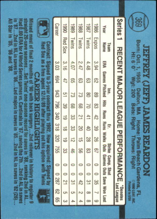 B2608- 1991 Donruss Baseball Karten 249-497 + Rookies -du Pick- 15 + Kostenlose - Bild 243 von 491
