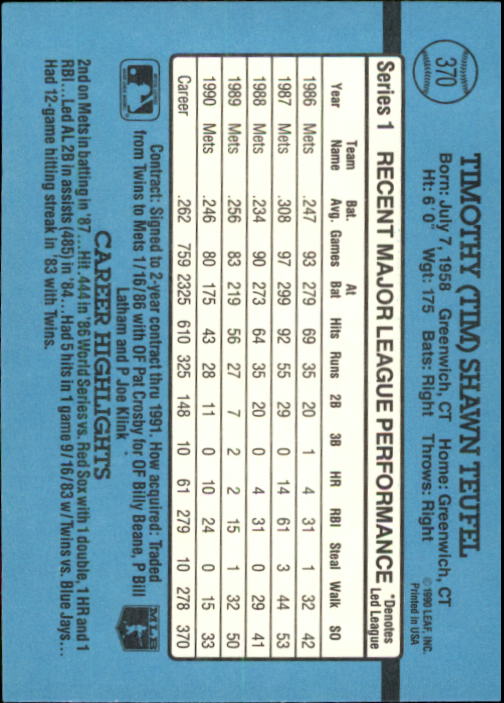 B2608- 1991 Donruss Baseball Karten 249-497 + Rookies -du Pick- 15 + Kostenlose - Bild 245 von 491