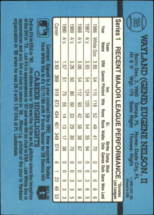  1986 Donruss All-Stars #55 Dave Stieb NM-MT Toronto