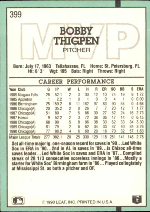 B2608- 1991 Donruss Baseball Karten 249-497 + Rookies -du Pick- 15 + Kostenlose - Bild 301 von 491