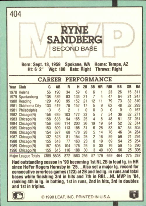 B2608- 1991 Donruss Baseball Karten 249-497 + Rookies -du Pick- 15 + Kostenlose - Bild 311 von 491