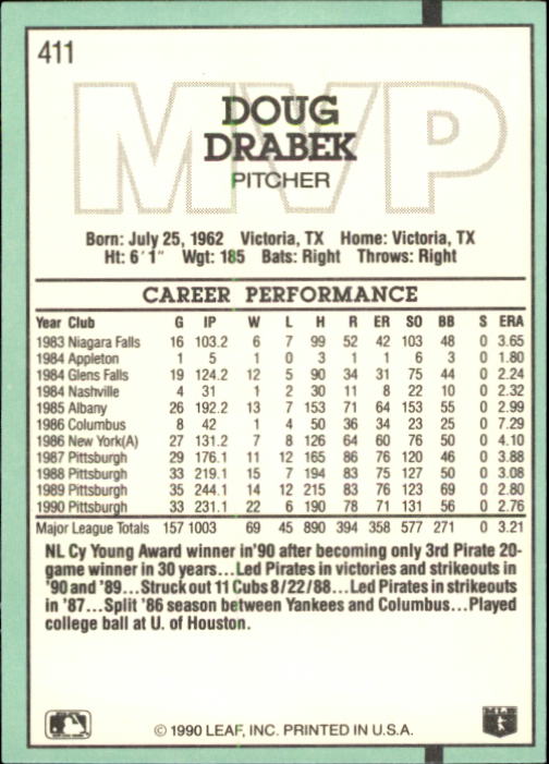 B2608- 1991 Donruss Baseball Karten 249-497 + Rookies -du Pick- 15 + Kostenlose - Bild 325 von 491