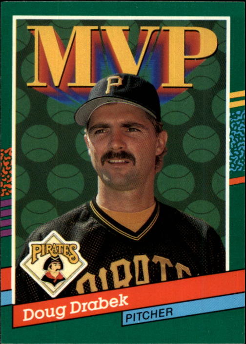 1991 Donruss #411 Doug Drabek MVP VG Pittsburgh Pirates