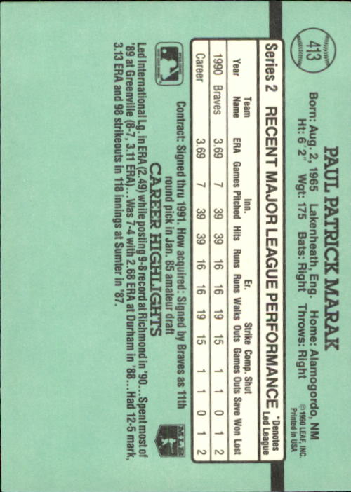 B2608- 1991 Donruss Baseball Karten 249-497 + Rookies -du Pick- 15 + Kostenlose - Bild 329 von 491