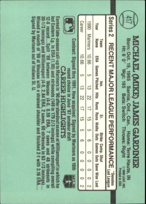 B2608- 1991 Donruss Baseball Karten 249-497 + Rookies -du Pick- 15 + Kostenlose - Bild 337 von 491