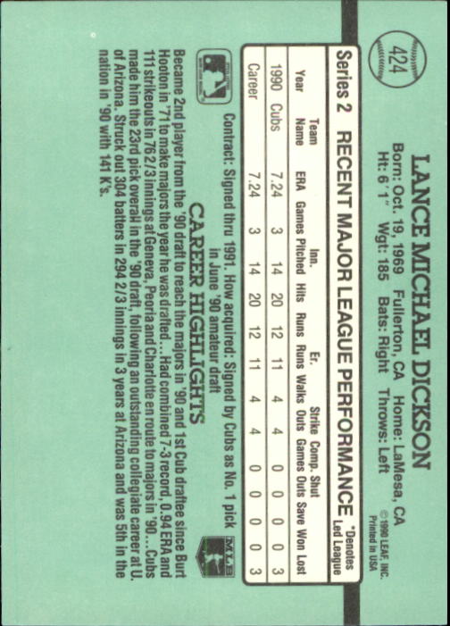 B2608- 1991 Donruss Baseball Karten 249-497 + Rookies -du Pick- 15 + Kostenlose - Bild 351 von 491