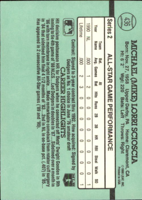 B2608- 1991 Donruss Baseball Karten 249-497 + Rookies -du Pick- 15 + Kostenlose - Bild 373 von 491