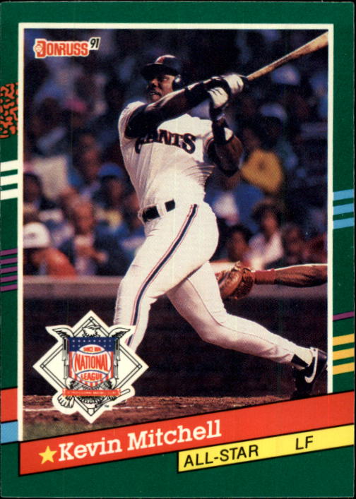 1991 Donruss #438 Kevin Mitchell AS