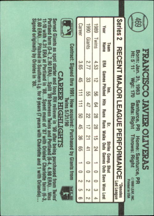 B2608- 1991 Donruss Baseball Karten 249-497 + Rookies -du Pick- 15 + Kostenlose - Bild 441 von 491