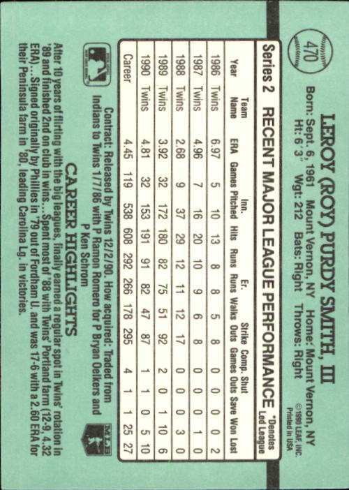 B2608- 1991 Donruss Baseball Karten 249-497 + Rookies -du Pick- 15 + Kostenlose - Bild 443 von 491