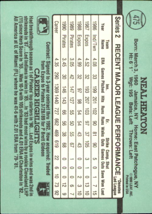 B2608- 1991 Donruss Baseball Karten 249-497 + Rookies -du Pick- 15 + Kostenlose - Bild 453 von 491