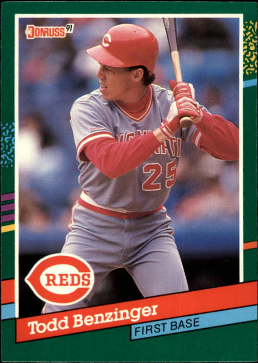 1991 Donruss #640 Todd Benzinger