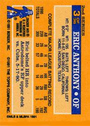 B2960- 1991 Topps Cracker Jack Baseball Karten I II -du Pick- 15 + Gratis US - Bild 5 von 25