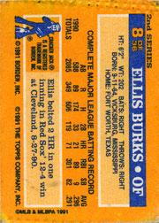 B2960- 1991 Topps Cracker Jack Baseball Karten I II -du Pick- 15 + Gratis US - Bild 9 von 25