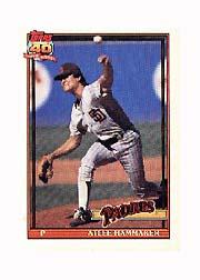1991 Topps Micro #34 Atlee Hammaker