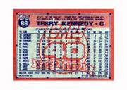 1991 Topps Micro #66 Terry Kennedy back image