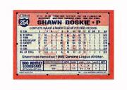 1991 Topps Micro #254 Shawn Boskie back image