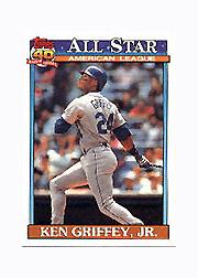 1991 Topps Micro #392 Ken Griffey Jr. AS