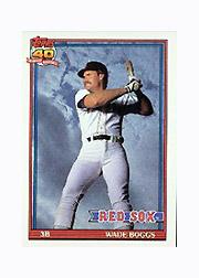 1991 Topps Micro #450 Wade Boggs