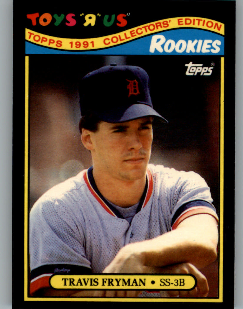 1991 Toys'R'Us Rookies Baseball Card 8 Travis Fryman eBay