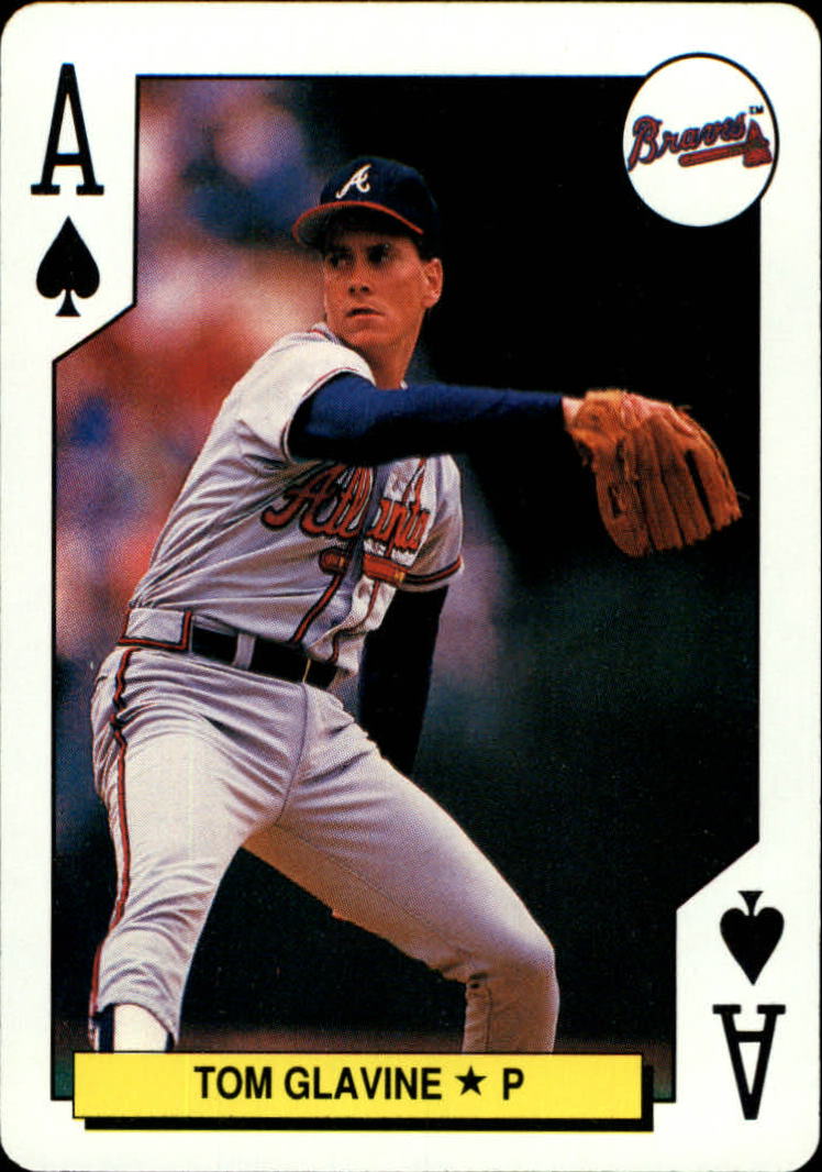 1991 U.S. Playing Cards All-Stars #1S Tom Glavine