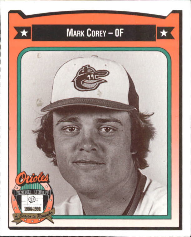 1991 Orioles Crown #85 Mark Corey