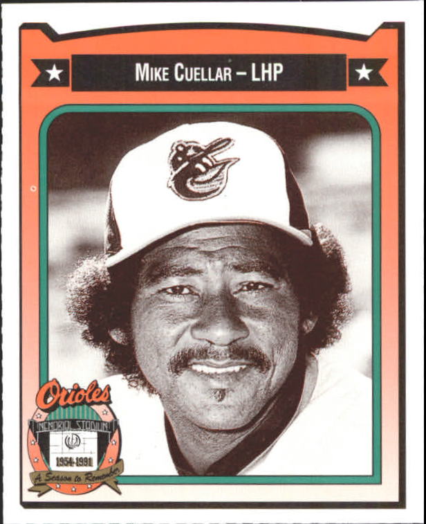 1991 Orioles Crown #91 Mike Cuellar