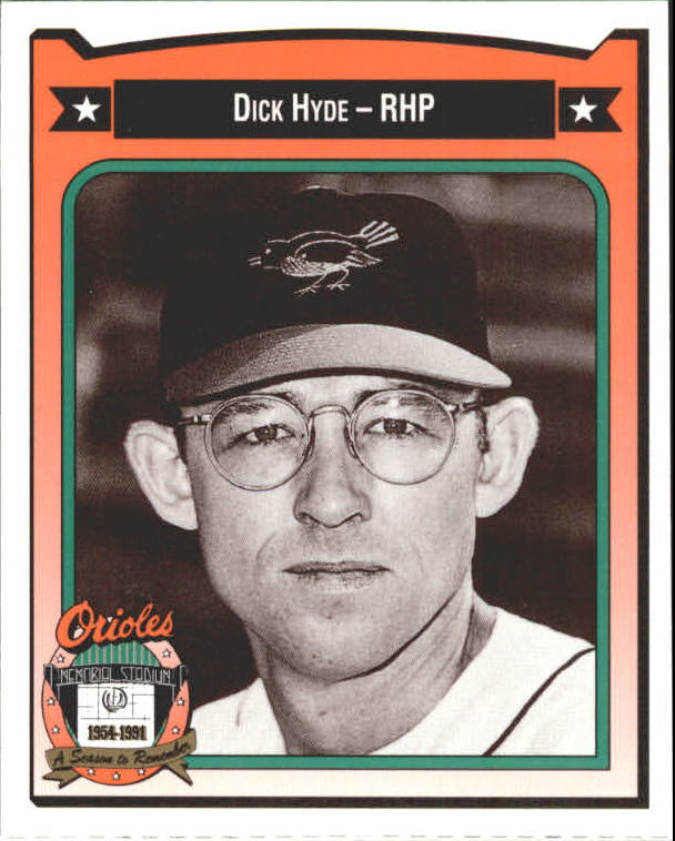 1991 Orioles Crown #214 Dick Hyde