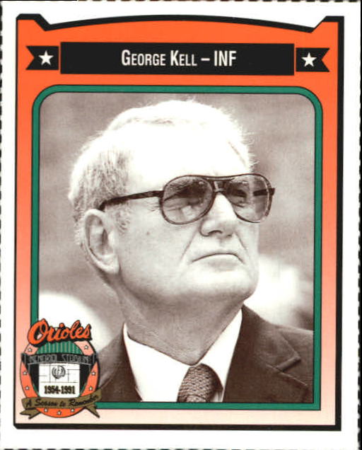 1991 Orioles Crown #233 George Kell