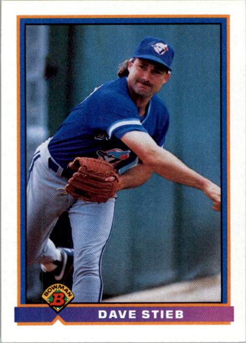 1991 Bowman #22 Dave Stieb