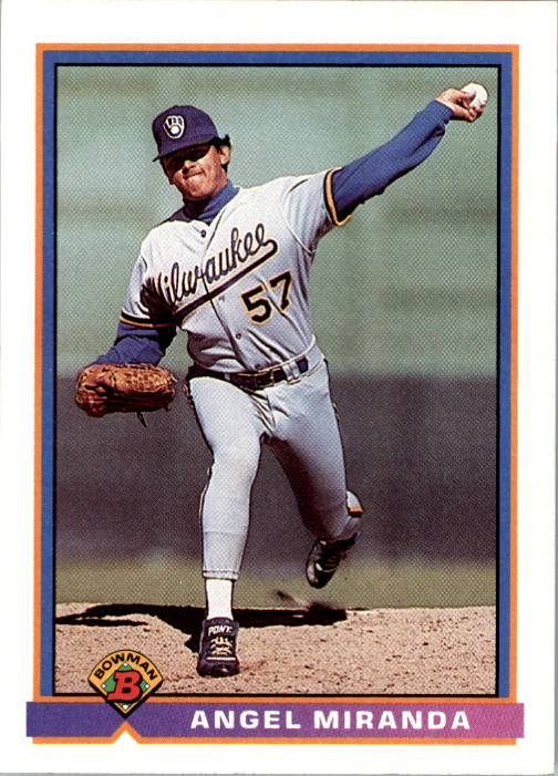 1991 Bowman #53 Angel Miranda RC